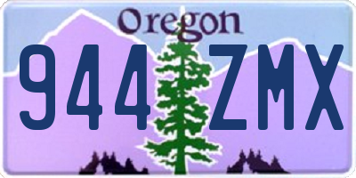 OR license plate 944ZMX