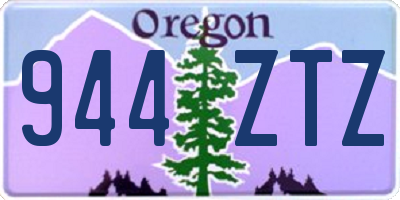 OR license plate 944ZTZ