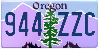 OR license plate 944ZZC