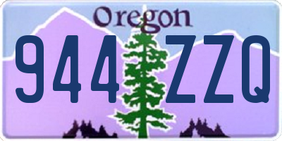 OR license plate 944ZZQ