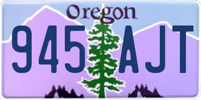 OR license plate 945AJT