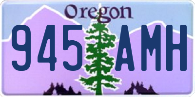 OR license plate 945AMH
