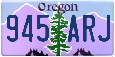 OR license plate 945ARJ