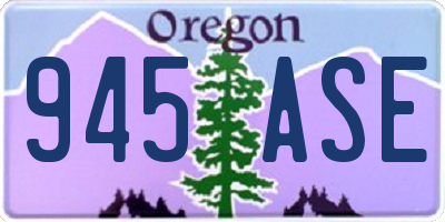 OR license plate 945ASE