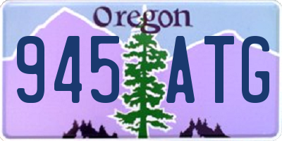 OR license plate 945ATG