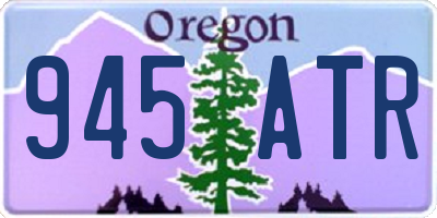 OR license plate 945ATR