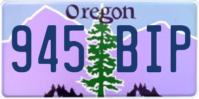 OR license plate 945BIP
