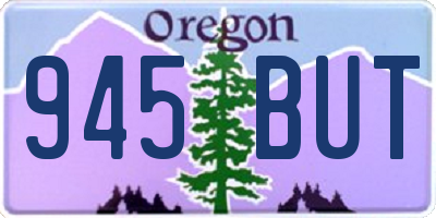 OR license plate 945BUT