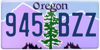 OR license plate 945BZZ