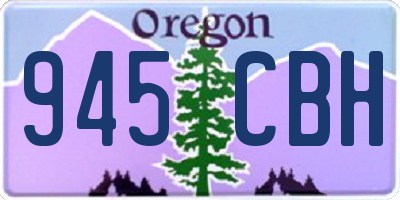 OR license plate 945CBH