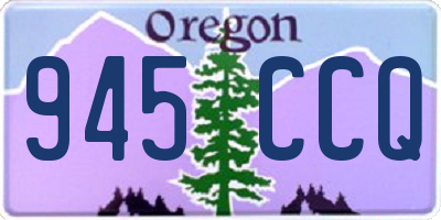 OR license plate 945CCQ