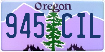 OR license plate 945CIL