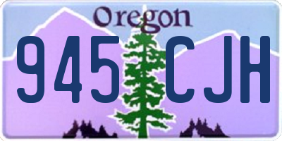 OR license plate 945CJH
