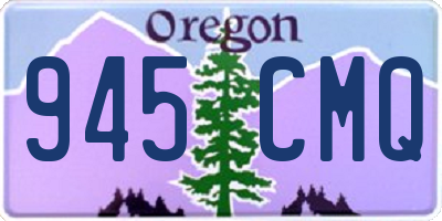 OR license plate 945CMQ