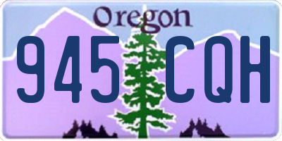 OR license plate 945CQH