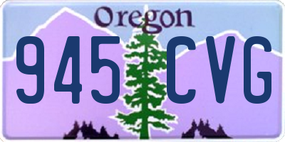 OR license plate 945CVG