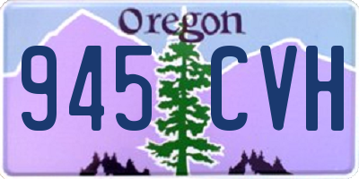 OR license plate 945CVH