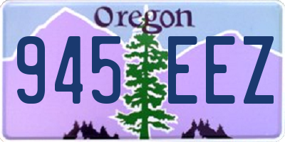 OR license plate 945EEZ