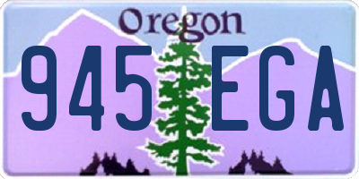 OR license plate 945EGA