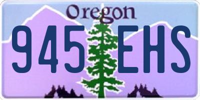 OR license plate 945EHS
