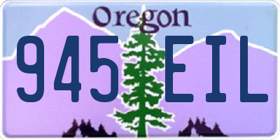 OR license plate 945EIL