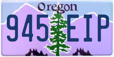 OR license plate 945EIP