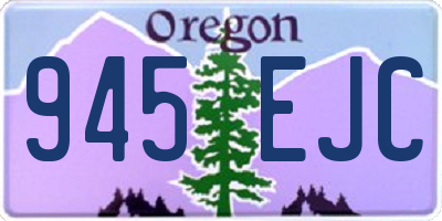 OR license plate 945EJC