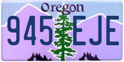 OR license plate 945EJE