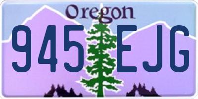 OR license plate 945EJG