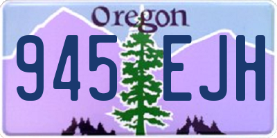 OR license plate 945EJH