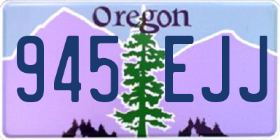 OR license plate 945EJJ