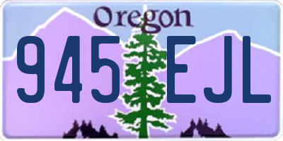 OR license plate 945EJL