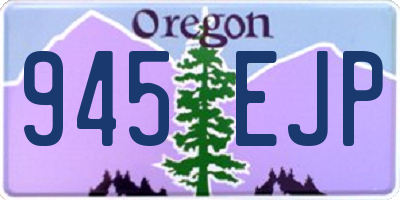 OR license plate 945EJP