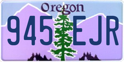 OR license plate 945EJR
