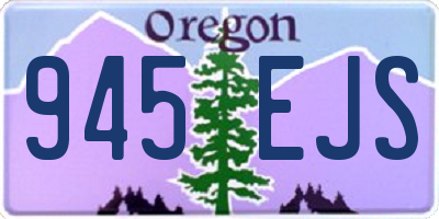 OR license plate 945EJS