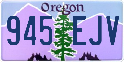 OR license plate 945EJV