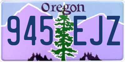OR license plate 945EJZ