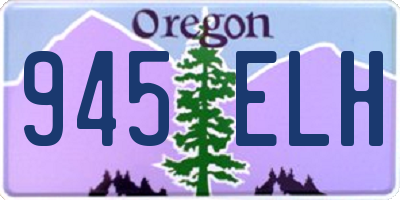 OR license plate 945ELH