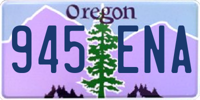 OR license plate 945ENA