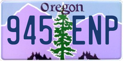 OR license plate 945ENP