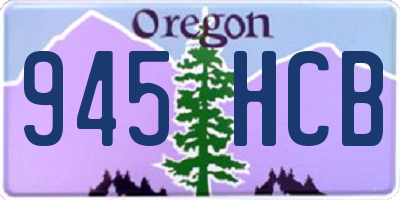 OR license plate 945HCB