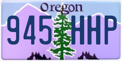 OR license plate 945HHP