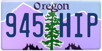 OR license plate 945HIP