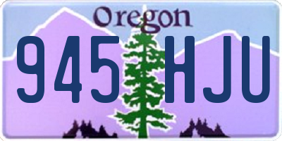 OR license plate 945HJU