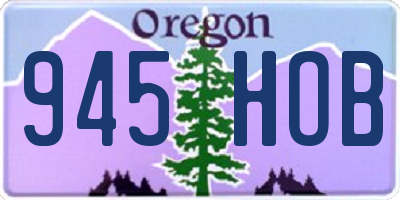 OR license plate 945HOB