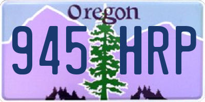 OR license plate 945HRP