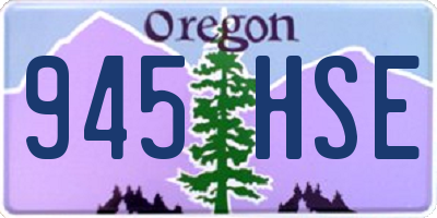 OR license plate 945HSE