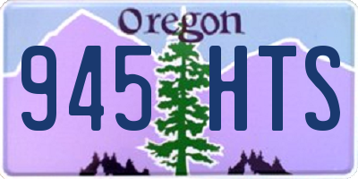 OR license plate 945HTS