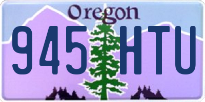 OR license plate 945HTU