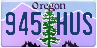 OR license plate 945HUS